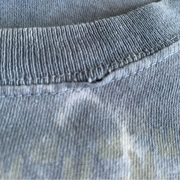 VTG Majestic Shirt Men XL Tie Dye Seattle Seahawks All Over Print Y2K Distressed - Picture 8 of 10